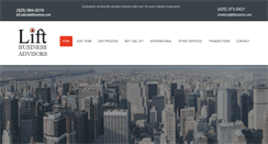 Desktop Screenshot of liftbusiness.com